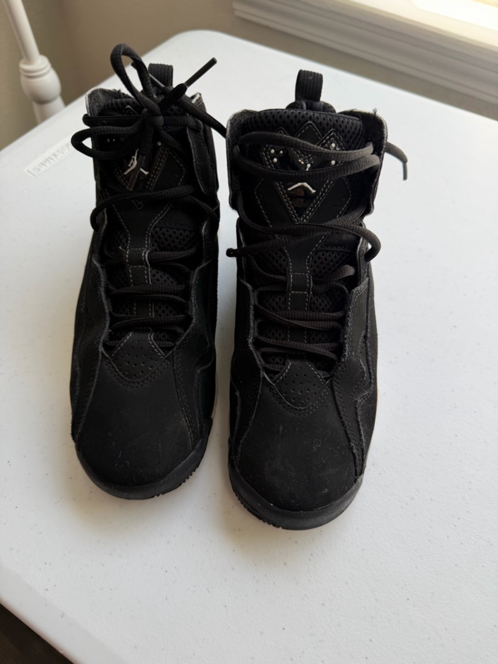 Jordan Kids Black High-Top Sneakers